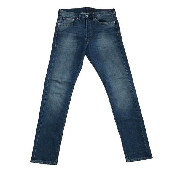 & Denim slim straight dark blue size 32 - Picture 1 of 5